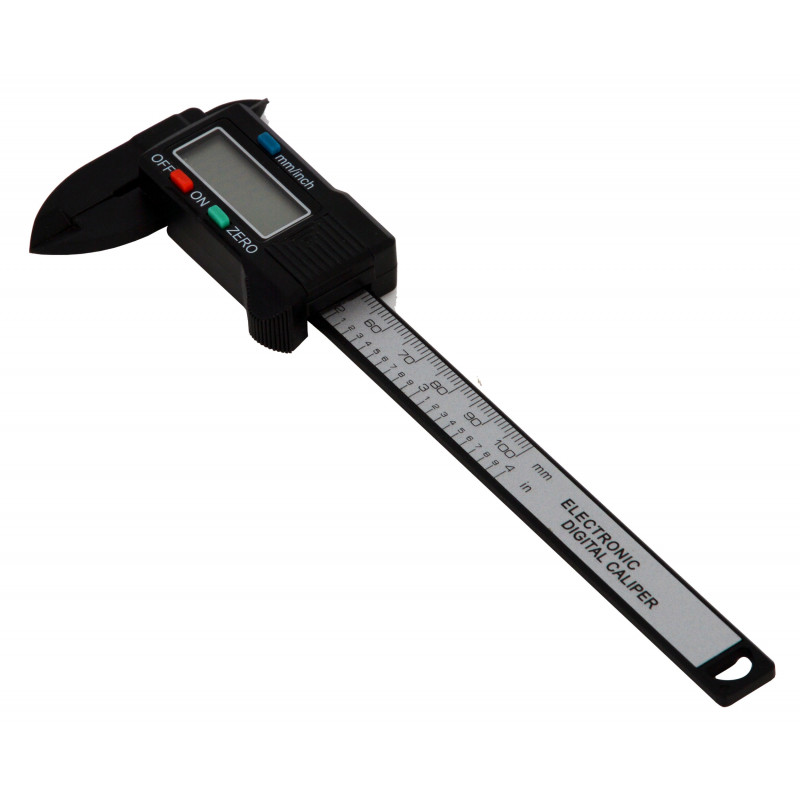 B G Carbon Fibre Mm Digital Caliper Vernier